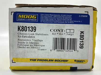 Moog K80139 Rear Suspension Stabilizer Sway Bar Link Kit