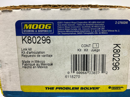 Moog K80296 Front Suspension Stabilizer Sway Bar Link Kit