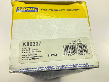 Moog K80337 Suspension Stabilizer Sway Bar Link Kit - Front