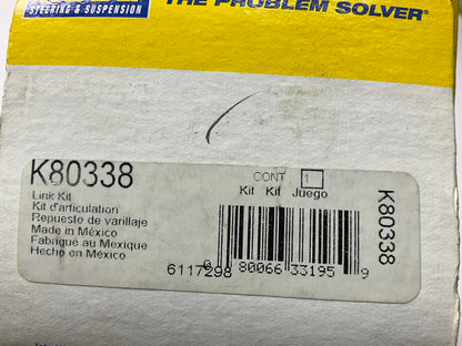 Moog K80338 Front Suspension Stabilizer Sway Bar Link Kit