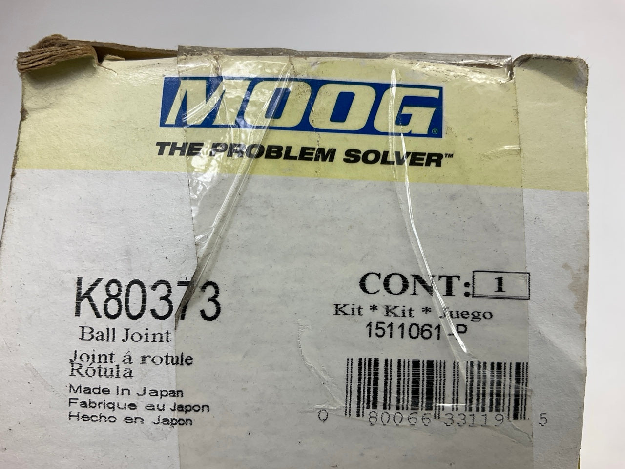 Moog K80373 Front Lower Suspension Ball Joint For 2002-2007 Mitsubishi Lancer