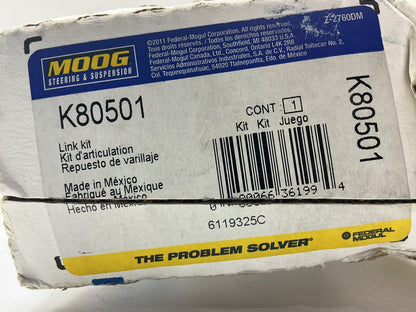 (2) Moog K80501 Front Suspension Stabilizer Sway Bar Link Kits