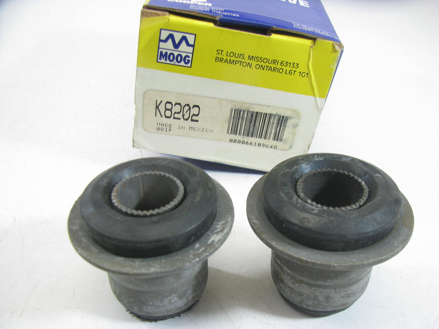 Moog K8202 Suspension Control Arm Bushing Kit - Front Upper