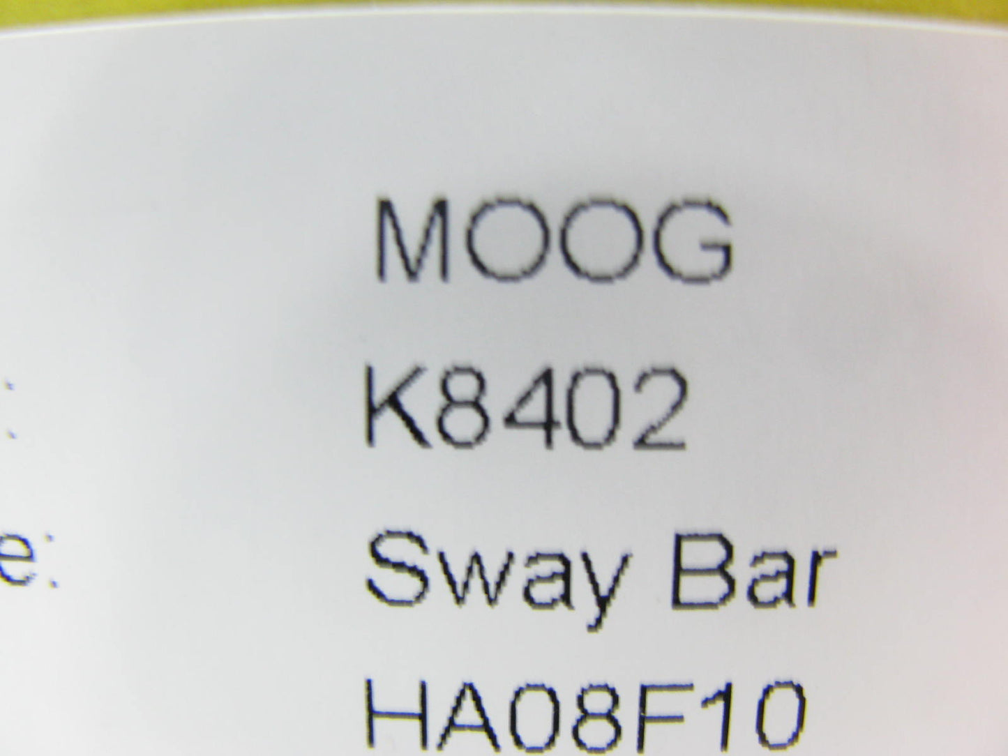 Moog K8402 FRONT Suspension Stabilizer Sway Bar Link Kit