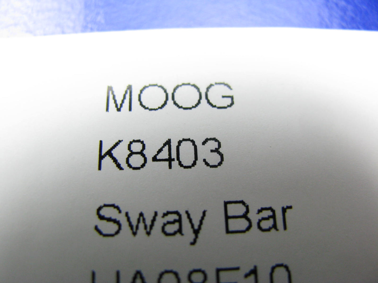 Moog K8403 FRONT Sway Bar Adapter Link Kit - 1983-1986 Thunderbird, Cougar