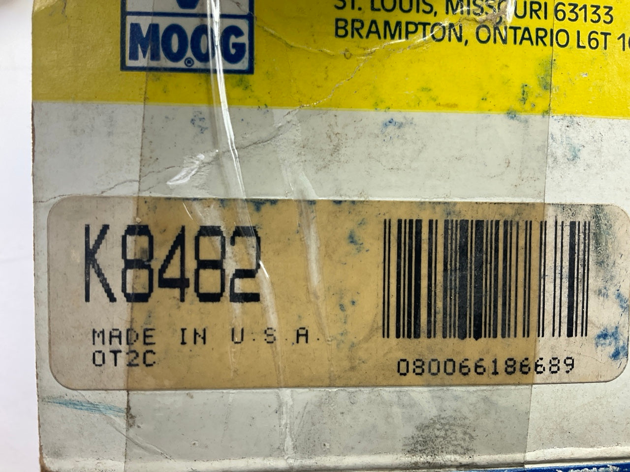 (2) Moog K8482 Suspension Radius Arm Alignment Bushing Kit - 1-1/4 Degree
