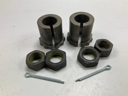 (2) Moog K8529 Alignment Camber Adjust Bushings Sleeve - 0 Degree