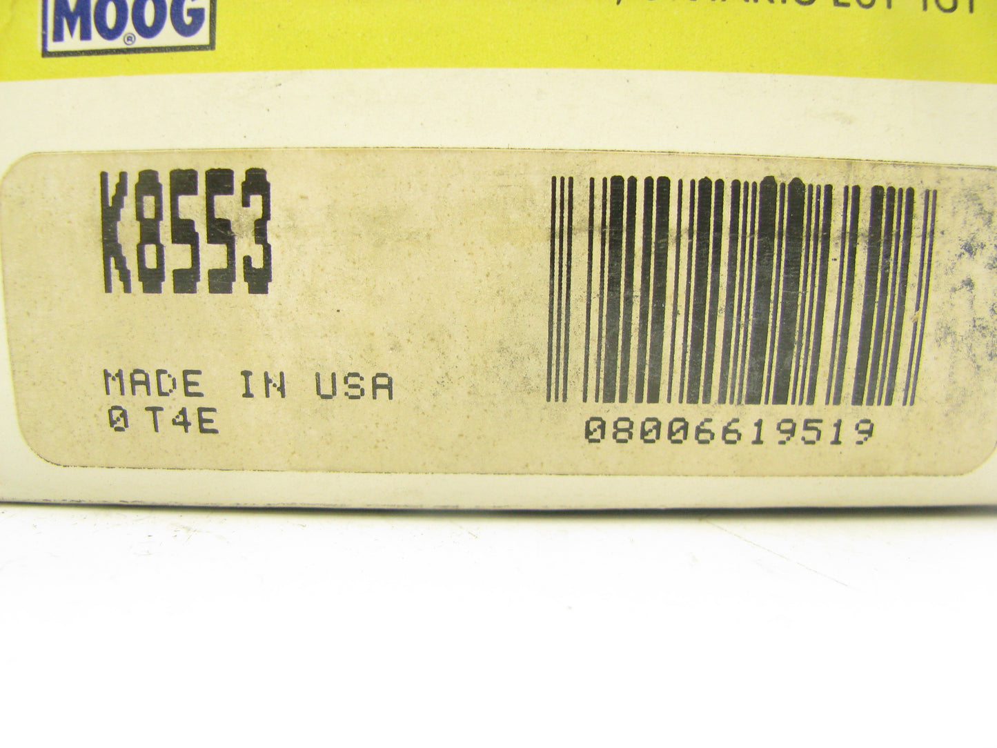 Moog K8553 Suspension Alignment Caster Camber Bushing, 1-1/2 Degree (4WD ONLY)