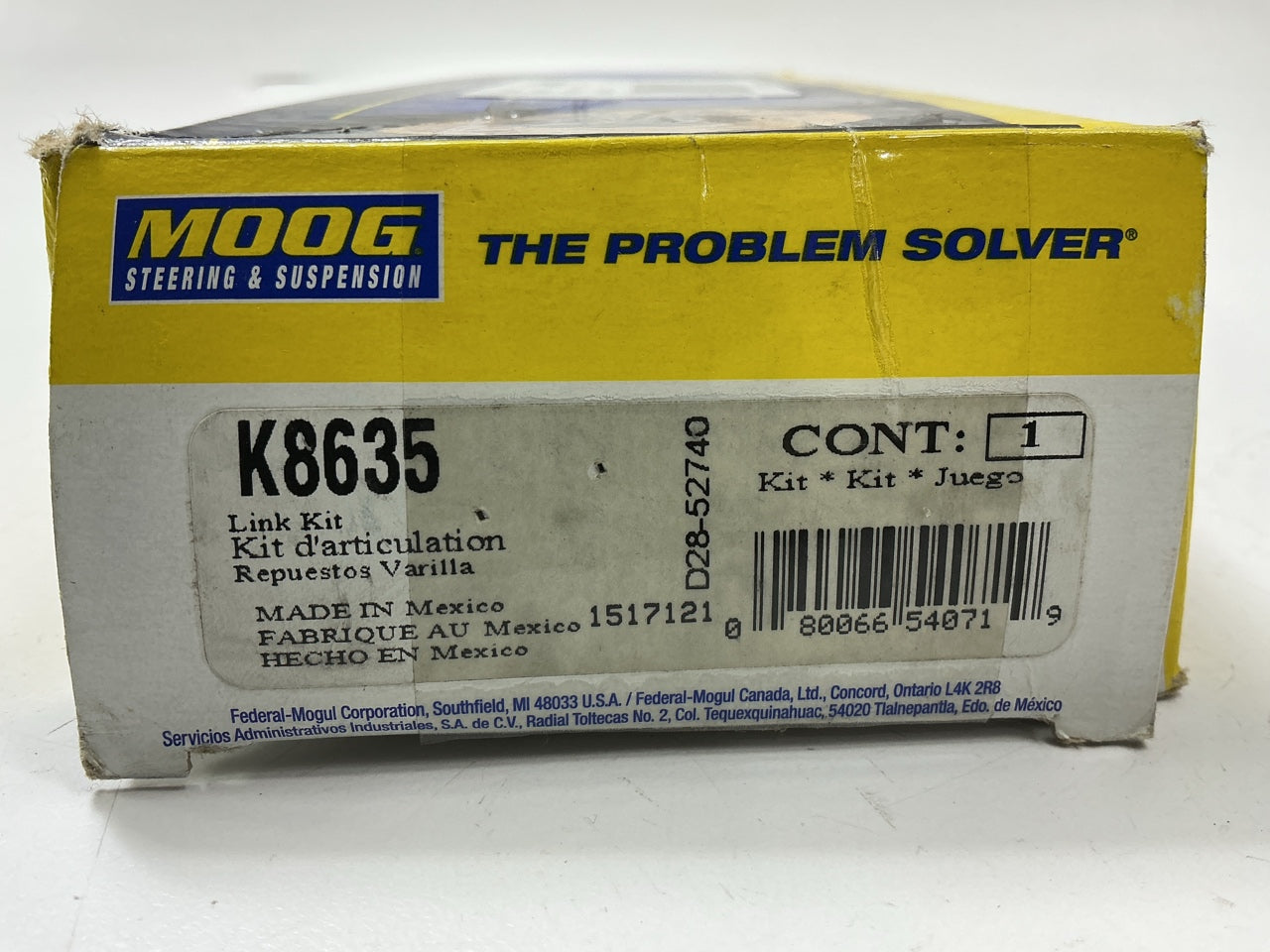Moog K8635 Front Suspension Stabilizer Bar Link