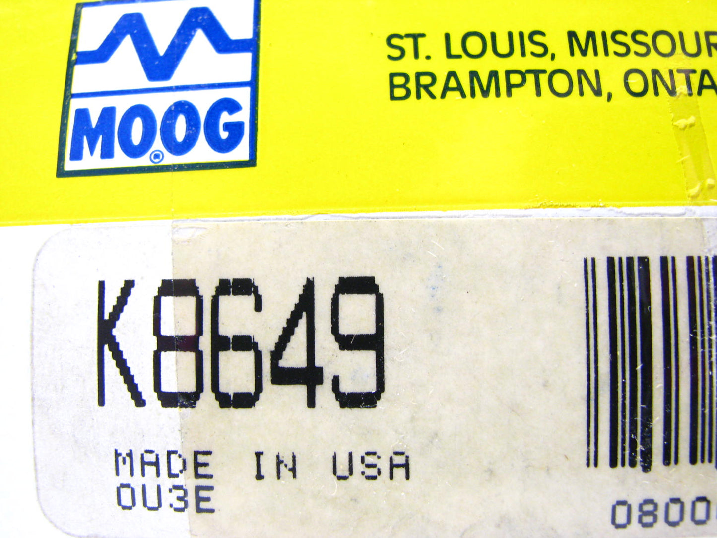 Moog K8649 Rear Suspension Strut Rod Bushing Kit