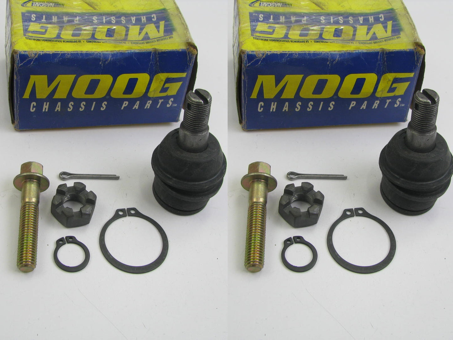 (2) Moog K8673 Front Lower Suspension Ball Joint  - 4WD ONLY