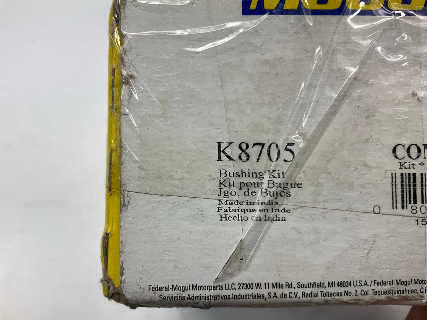Moog K8705 Suspension Control Arm Bushing Kit, Front Lower