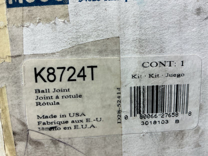 Missing Boot - Moog K8724T Front Right Upper Control Arm