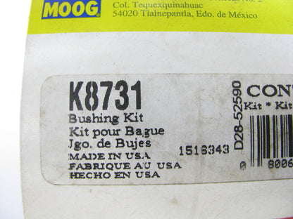 Moog K8731 Suspension Stabilizer Sway Bar Bushing Kit - Front