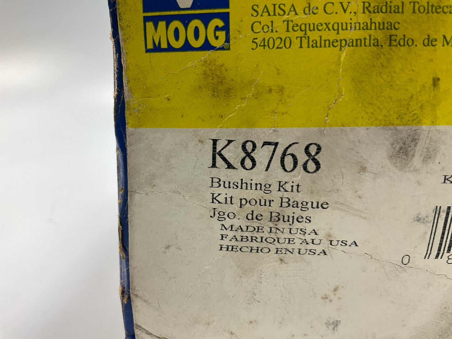 Moog K8768 Front To Frame Suspension Strut Rod Bushing Kit 1995-1998 Windstar