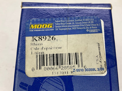 Moog K8926 Tandem Alignment Shims 1/16'' For 1990 & Up Freightliner Air Ride
