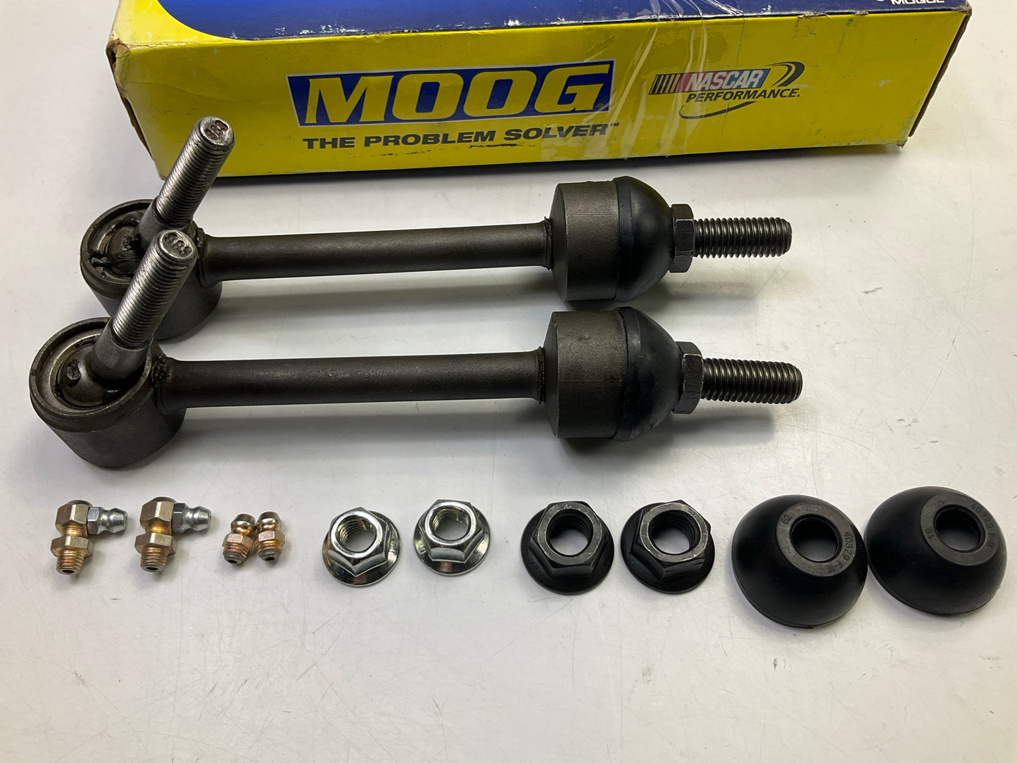 (2) Moog K8953 Front Suspension Stabilizer Sway Bar Link Kit
