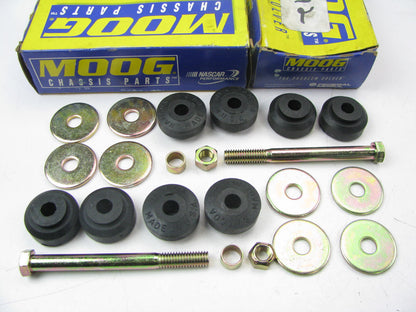 (2) Moog K90122 Suspension Stabilizer Sway Bar Link Kit - Front