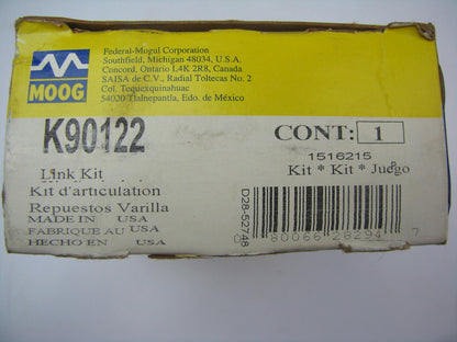 (2) Moog K90122 Suspension Stabilizer Sway Bar Link Kit - Front