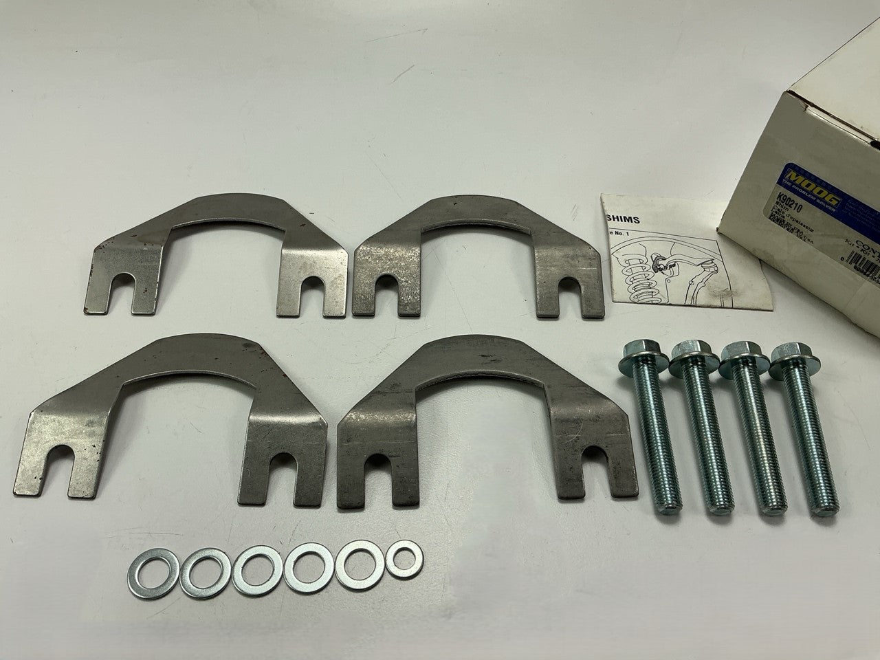 Moog K90210 Rear Alignment Camber Shim Kit - 1-1/4 Degree