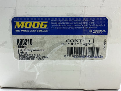 Moog K90210 Rear Alignment Camber Shim Kit - 1-1/4 Degree