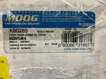 (2) Moog K90269 Front Suspension Strut Mount
