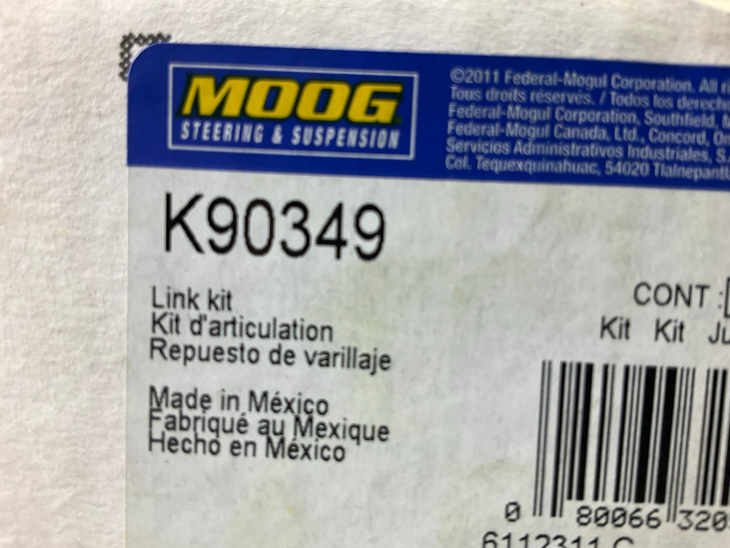 Moog K90349 Front Suspension Stabilizer Sway Bar Link Kit