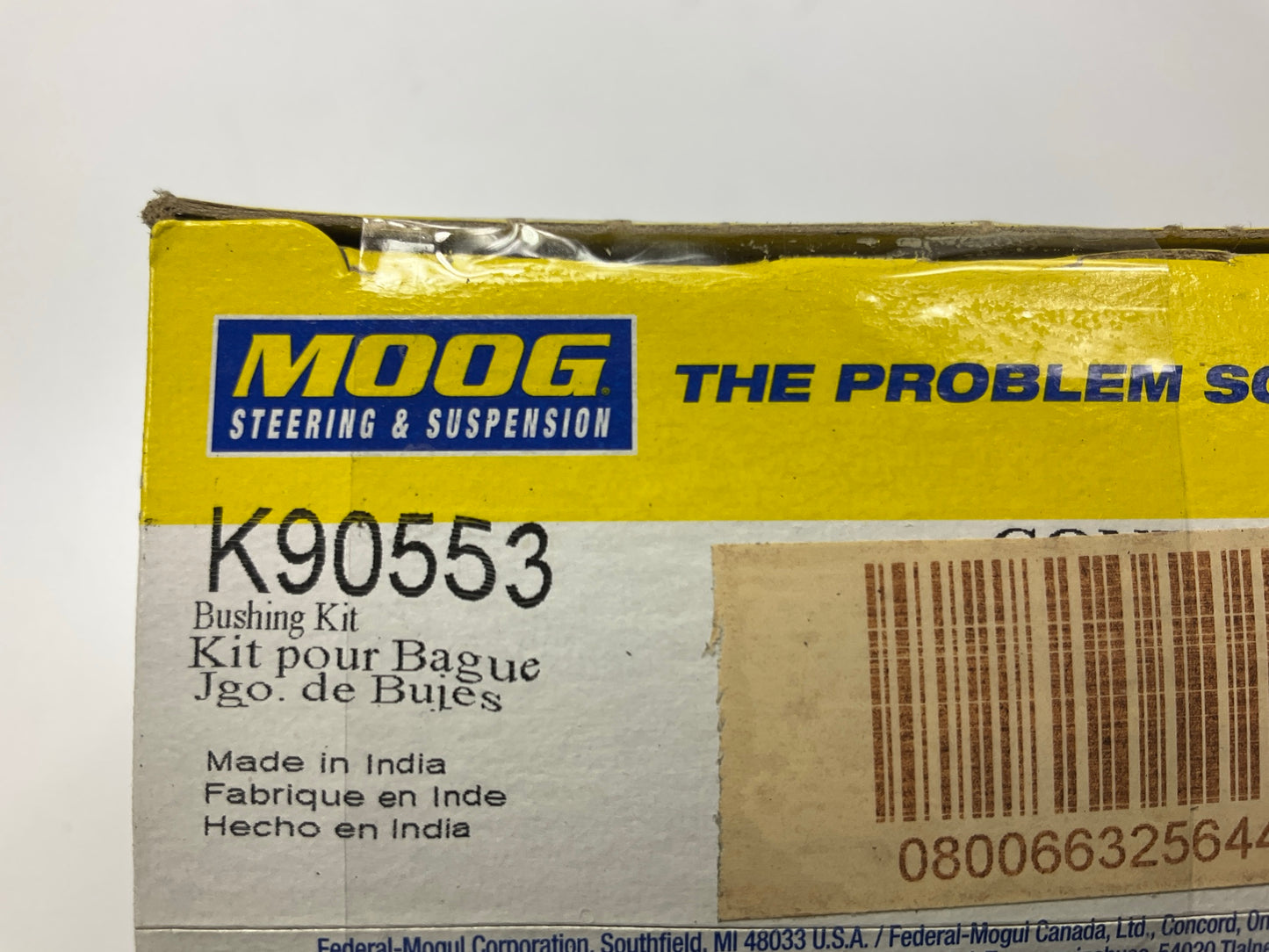 Moog K90553 Front Suspension Stabilizer Bar Bushing Kit