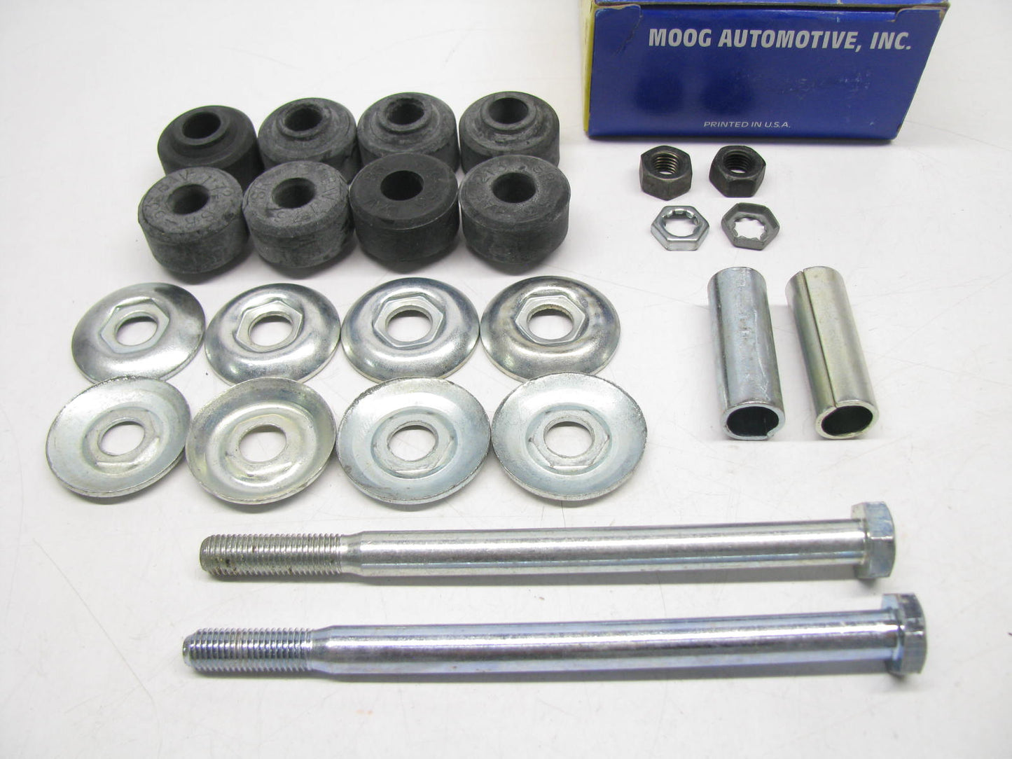 (2) Moog K9222 Suspension Stabilizer Sway Bar Link Kit - Front