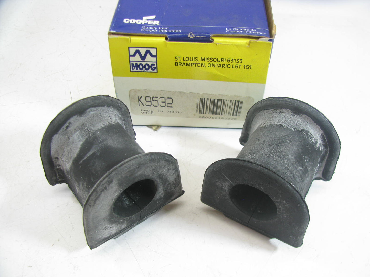 Moog K9532 FRONT Suspension Stabilizer Sway Bar Bushing Kit