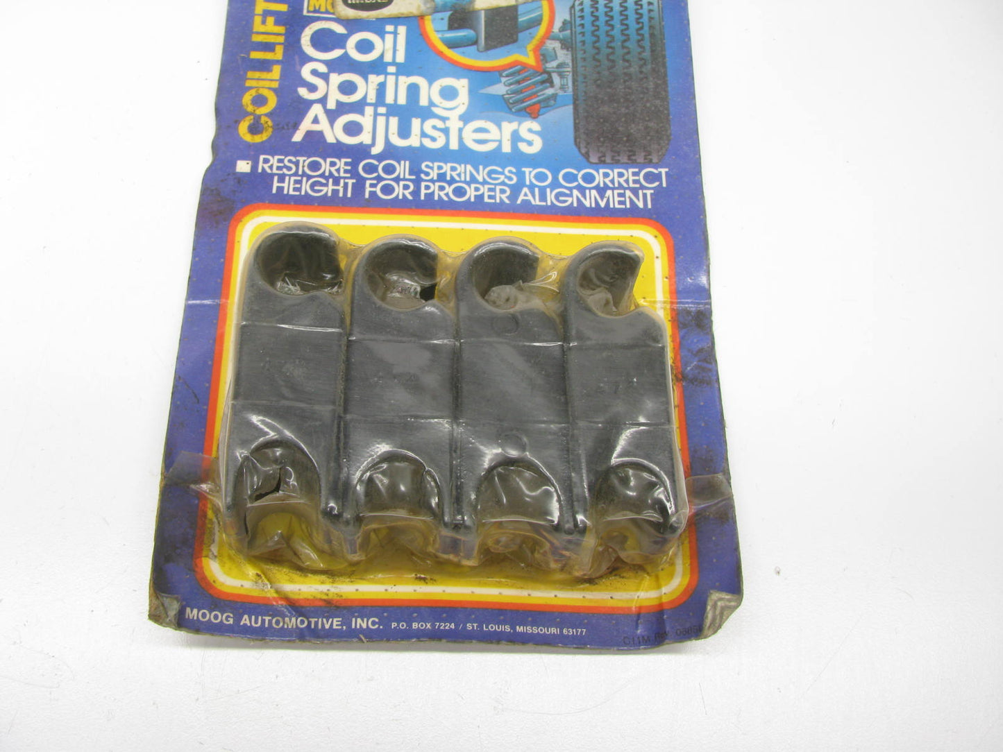 (4) Moog MI-485B Suspension Coil Spring Lift Spacers Adjusters