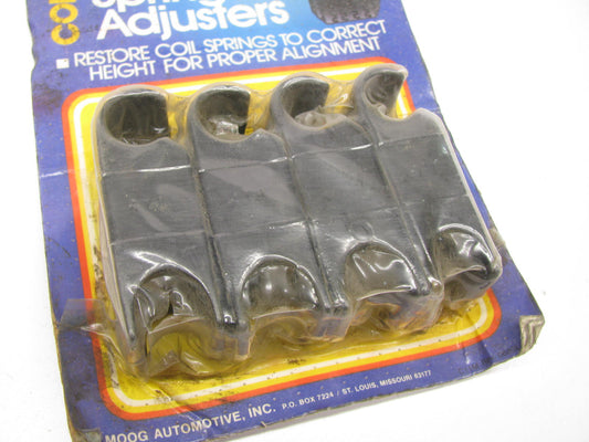 (4) Moog MI-485B Suspension Coil Spring Lift Spacers Adjusters