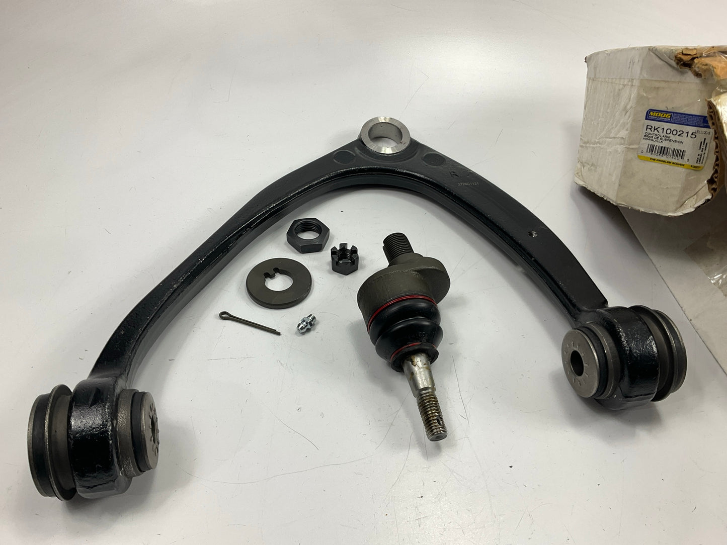 Moog RK100215 Front Right Upper Suspension Control Arm And Ball Joint Assembly