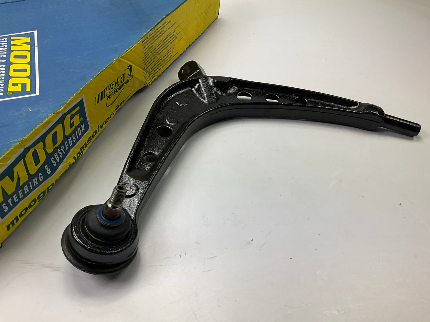 NO HARDWARE - Moog RK620025 Control Arm & Ball Joint Assembly, Front Left Lower