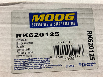 Moog RK620125 Suspension Control Arm & Ball Joint, Front Left Lower Forward