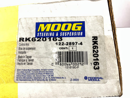 MISSING HARDWARE - Moog RK620163 FRONT RIGHT LOWER Control Arm & Ball Joint