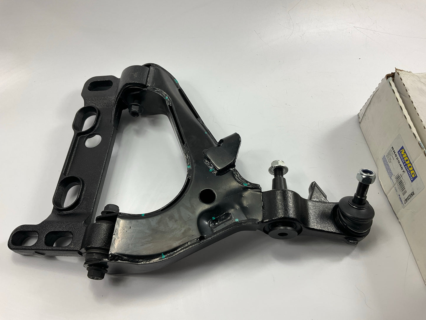 Moog RK620467 Suspension Control Arm & Ball Joint Assembly, Front Left Lower