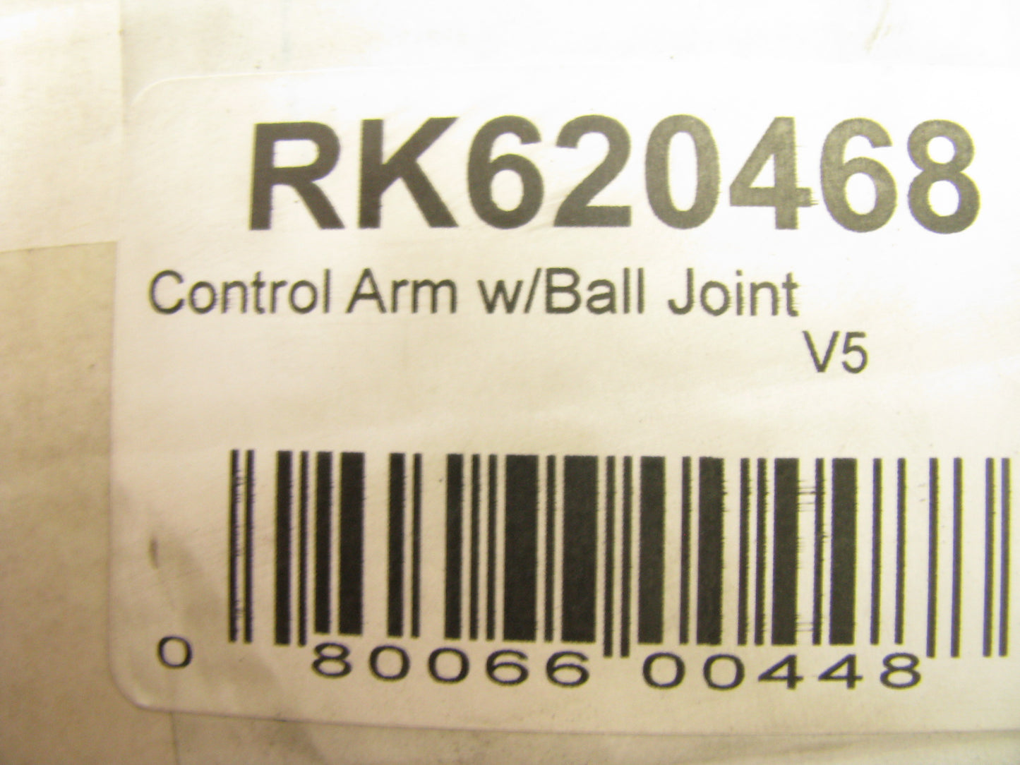 Moog RK620468 Suspension Control Arm And Ball Joint Assembly Front Right Lower