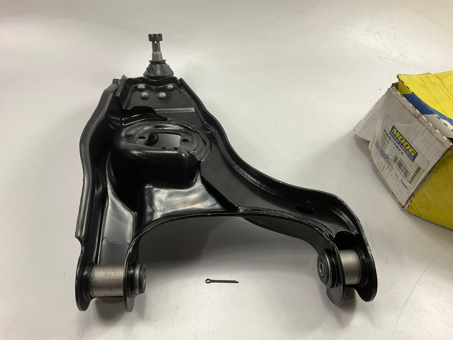 Moog RK620474 Suspension Control Arm And Ball Joint Assembly, Front Left Lower
