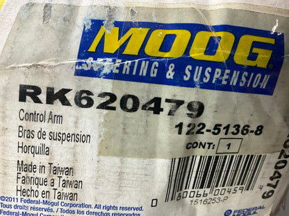 Moog RK620479 Suspension Control Arm And Ball Joint Assembly, Front Right Lower