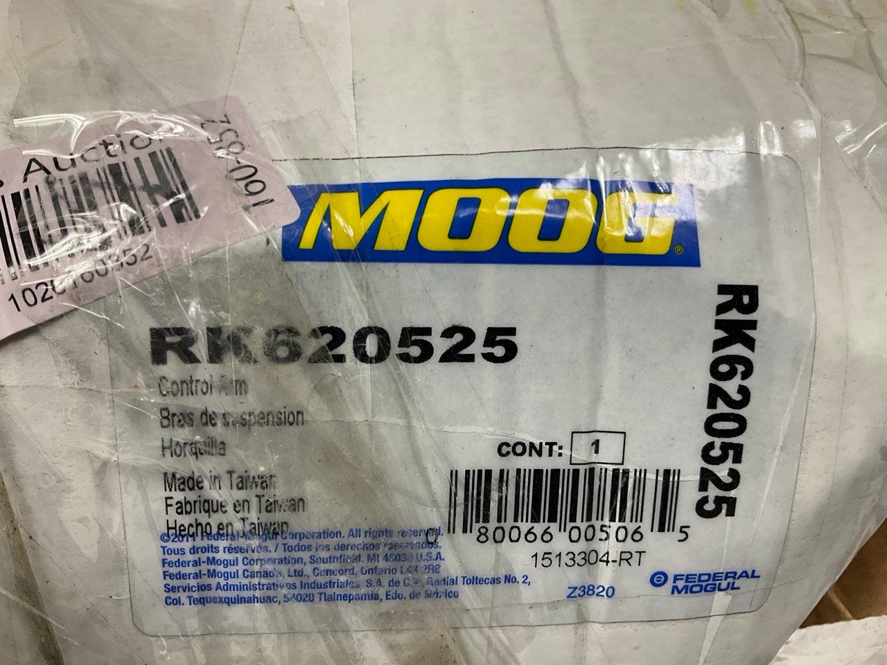 Moog RK620525 Front Right Lower Control Arm For 1998-2007 Toyota Land Cruiser