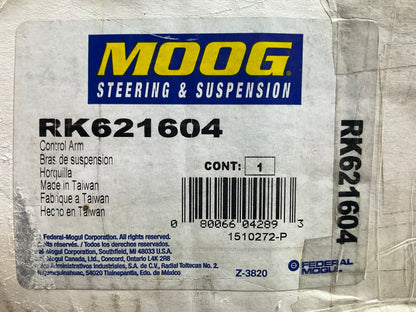 Moog RK621604 Suspension Control Arm And Ball Joint Assembly, Front Left Lower