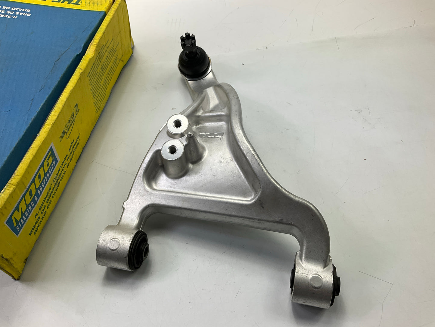 Moog RK621719 Suspension Control Arm And Ball Joint Assembly, Rear Left Upper