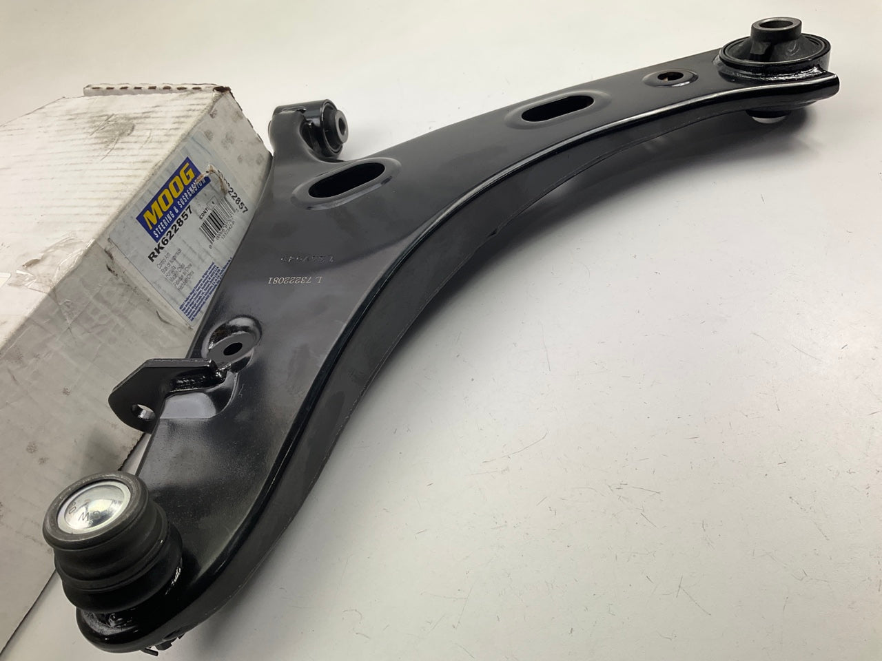 Moog RK622857 Suspension Control Arm And Ball Joint Assembly - Front Left Lower