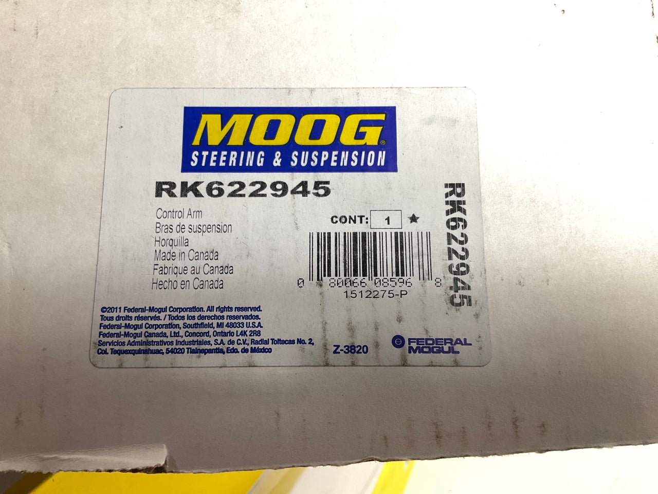 Moog RK622945 Suspension Control Arm & Ball Joint - Front Left Lower