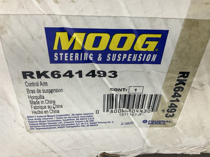 Moog RK641493 Suspension Control Arm And Ball Joint Assembly, Front Right Lower