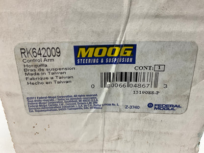Moog RK642009 Front Left Lower Suspension Control Arm 05-07 G35, 05-09 350Z