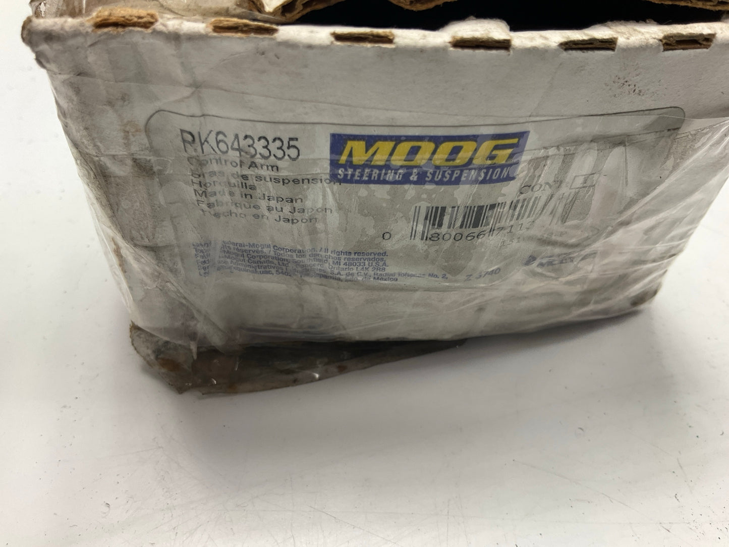 Moog RK643335 Suspension Control Arm, Rear Left Lower Rearward