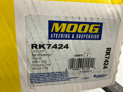 Moog RK7424 Suspension Control Arm And Ball Joint Assembly, Front Upper