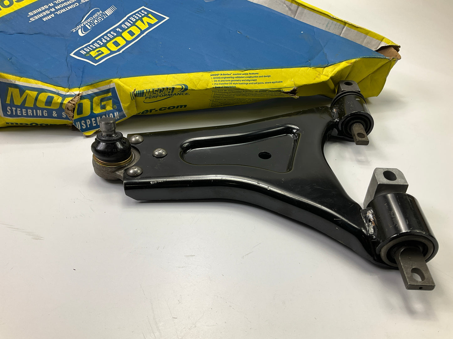 MISSING HARDWARE - Moog RK80387 Front Right Lower Control Arm And Ball Joint